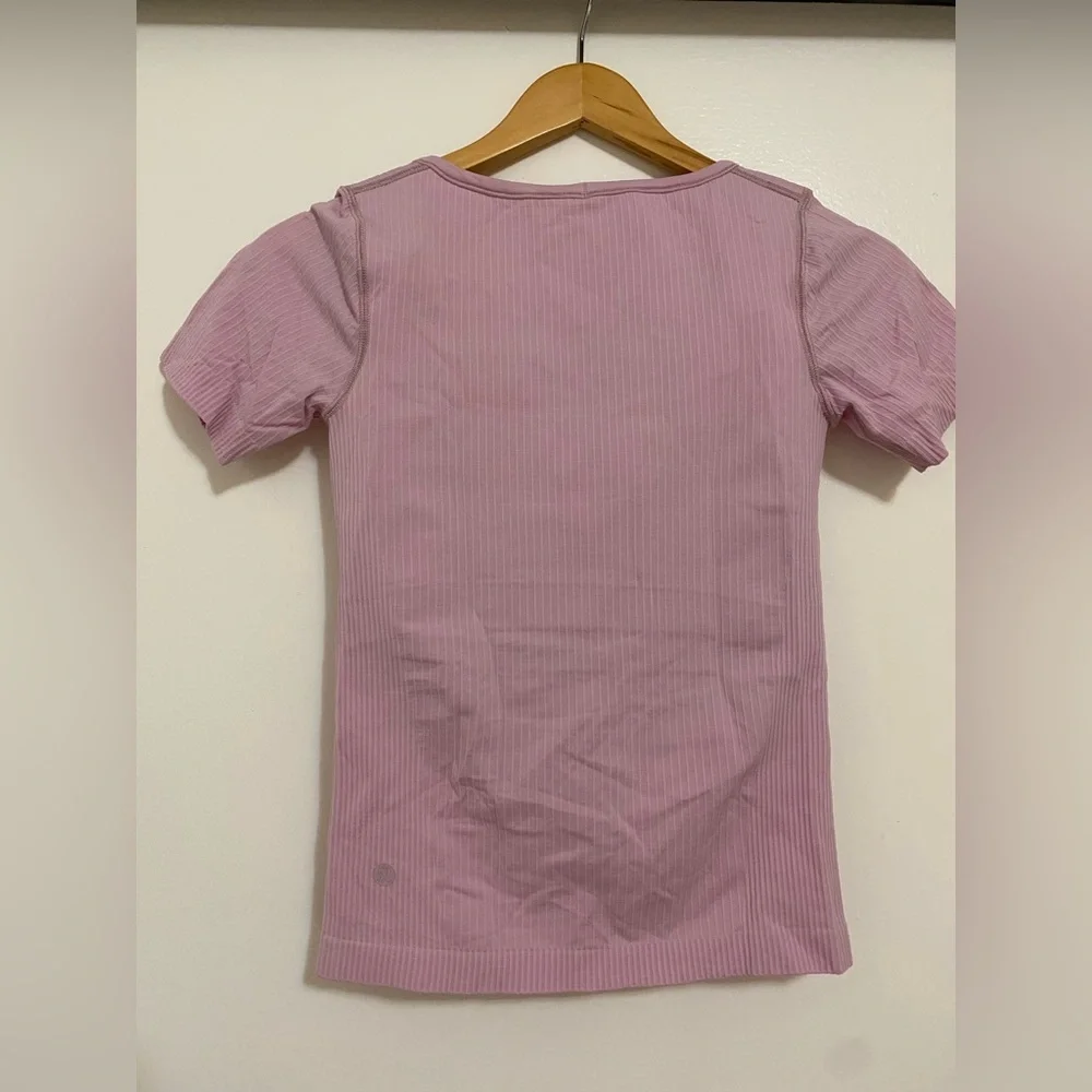 Lululemon Ebb to Street Short-Sleeve Shirt in Velvet Dust